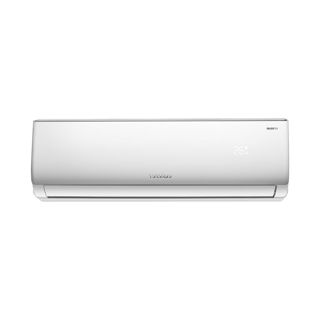 TORNADO Split Air Conditioner 4 HP Cool - Heat Inverter Digital White